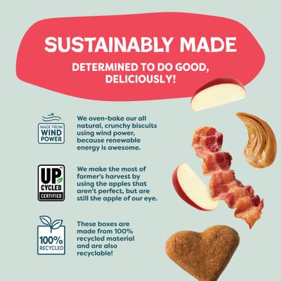 Bacon It Easy Bacon Flavor Crunchy Dog Treats, 12-oz box