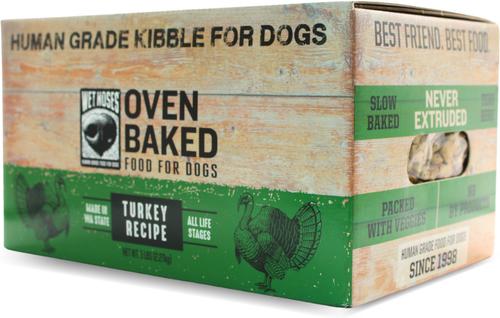 Oven Baked Human Grade Turkey Recipe Dry Dog Food, 5-lb box, 1 count