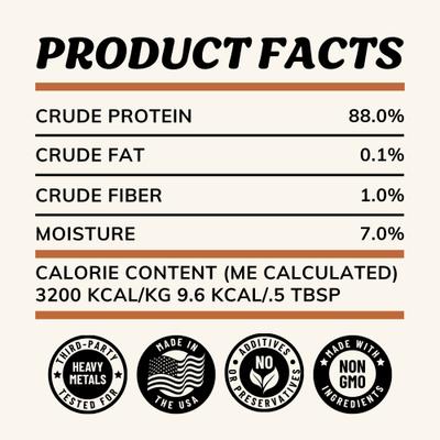 Longevity Grass-Fed Beef Bone Broth Powdered Dog Food Topper, 7-oz jar