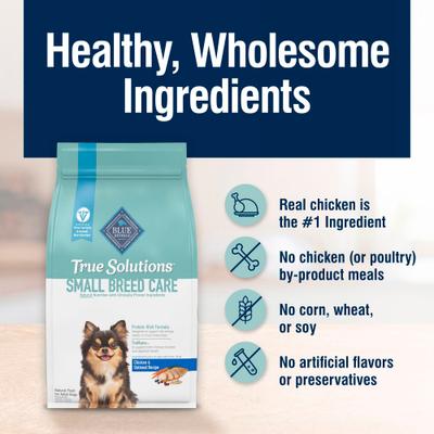 True Solutions Small Breed Care Formula Adult Dry Dog Food, 4-lb bag