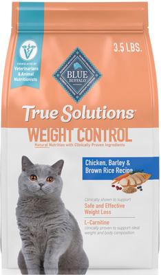 True Solutions Natural Weight Control Chicken Adult Dry Cat Food, 11-lb bag