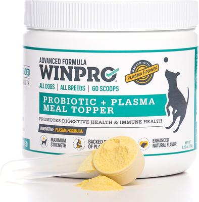 Probiotic + Plasma Meal Topper Dog Supplement, 60 scoops
