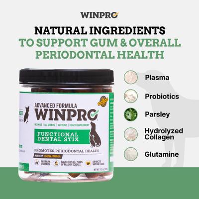 Functional Dental Stix Dog Treats, 16 count