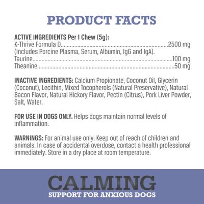 Calming Soft Chew Dog Supplement, 60 count