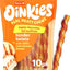 Oinkies Tender Twists with 100% Real Chicken Breast Rawhide-Free Natural Dog Treats, 18 count