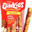 Oinkies Sizzling Twists with 100% Real Smoked Pork Bacon Flavored Rawhide-Free Natural Dog Treats, 8 count