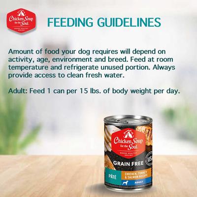 Chicken, Turkey & Salmon Recipe Grain-Free Canned Dog Food, 13-oz can, case of 12