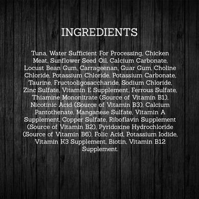 Premium Tuna & Chicken Formula in Aspic Grain-Free Wet Cat Food, 2.82-oz can, case of 4