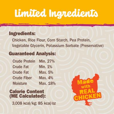 Rollitos masticables Chewalicious Chewy 'N Savory con sabor a pollo para perros, 2 unidades