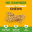 Chewalicious Layered 'N Dipped Crunchy Sticks - Masticables para perros con sabor a cacahuete, 2 unidades