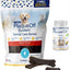 Bundle: ProDen PlaqueOff Powder Dog & Cat Supplement, 60g bottle + ProDen PlaqueOff System Natural Bacon Flavored Dental Bone Dog Treats, 13 count