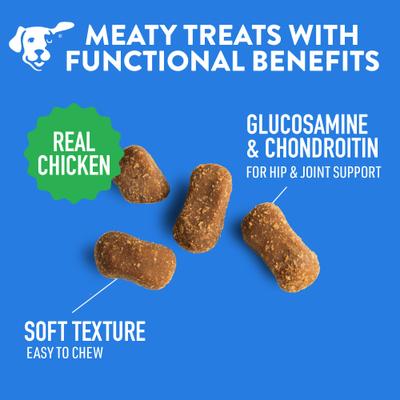 Hip & Joint Chicken Soft & Chewy Dog Treats, 14-oz bag