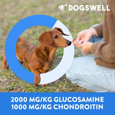 Hip & Joint Mini Jerky Chicken Recipe Grain-Free Dog Treats, 4-oz bag