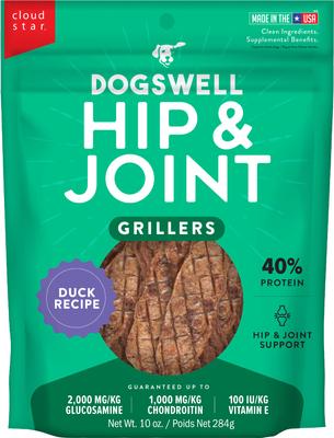 Hip & Joint Grillers Chicken Recipe Grain-Free Dog Treats, 12-oz bag