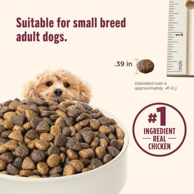 Whole Health Blend Small Breed Real Chicken & Veggies Recipe Dry Dog Food, 6-lb bag