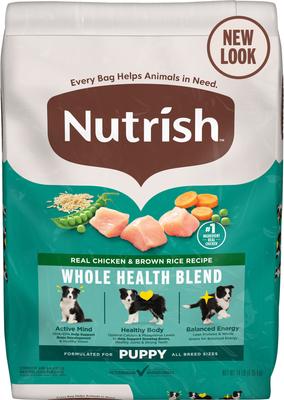 Whole Health Blend Puppy Real Chicken & Brown Rice Recipe Dry Dog Food, 14-lb bag