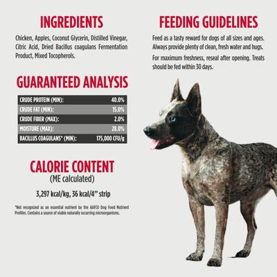 Premium Grain-Free High Protein Jerky Strips Dog Treats, 5-oz bag