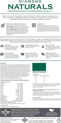 Naturals Large Breed Adult Chicken & Rice Formula Dry Dog Food, 40-lb bag