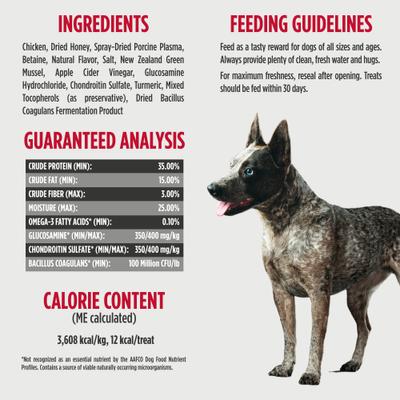 Functional Mobility Chicken Dog Jerky Treats, 5-oz pouch