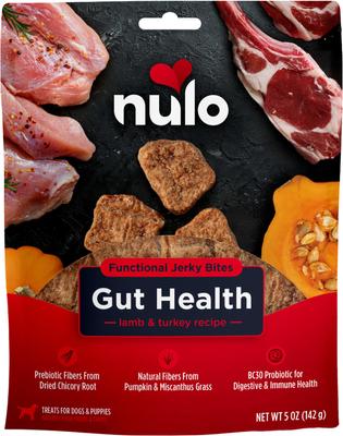 Functional Healthy Heart Beef & Salmon Jerky Dog Treats, 5-oz pouch