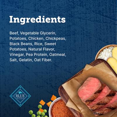 True Chews Beef Meatball Recipe Natural Dog Treats, 12-oz bag