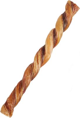 Made in USA 12" Twisted Bully Stick Dog Treat, 1 count