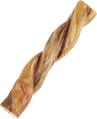 Made in USA 12" Twisted Bully Stick Dog Treat, 1 count