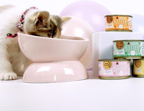 Kitten Chicken Breast Formula in a Hydrating Puree Wet Cat Food, 3-oz can, case of 12