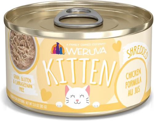 Kitten Chicken Breast Formula in a Hydrating Puree Wet Cat Food, 3-oz can, case of 12