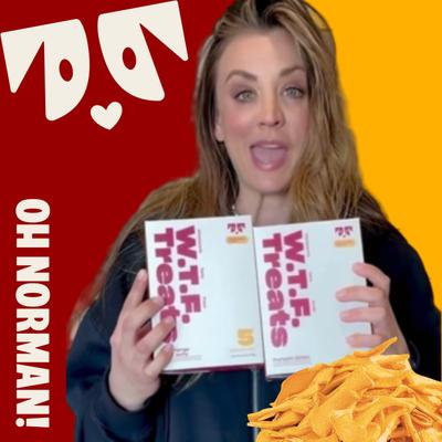 WTF Pumpkin Slices Dog Treats, 6-oz box