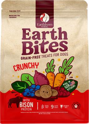 Galletas crujientes para perros con sabor a bisonte, bolsa de 2 lb