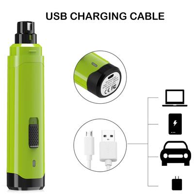 Steel Grit Dog & Cat Nail Grinder, Green