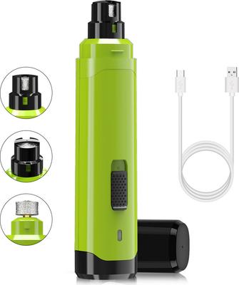 Steel Grit Dog & Cat Nail Grinder, Green