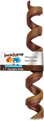Beef Collagen Spiral 5 to 7-in Dog Chew