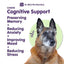 Canine Cognitive Support Brain & Nervous System Senior Dog Supplement Powder, 180-gm pouch