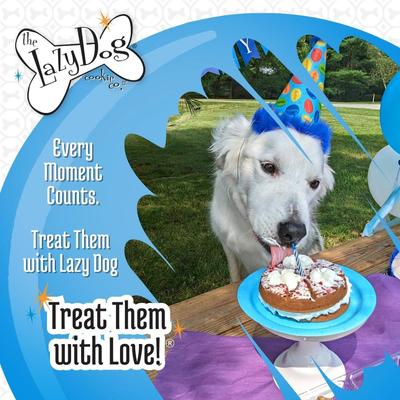 Happy Birthday Pup-PIE Dog Treat, Boy