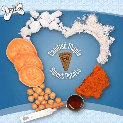 Grain-Free Candied Maple Sweet Potato Limited Ingredient Crunchy Baked Dog Treats, 14-oz box