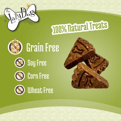 Grain-Free Toasted Vanilla Peanut Butter Limited Ingredient Crunchy Baked Dog Treats, 14-oz box