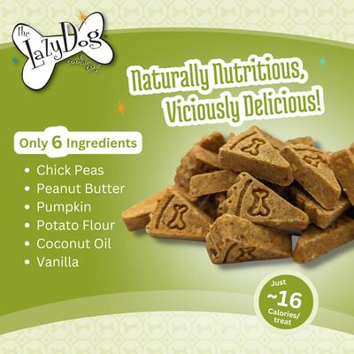 Grain-Free Toasted Vanilla Peanut Butter Limited Ingredient Crunchy Baked Dog Treats, 14-oz box