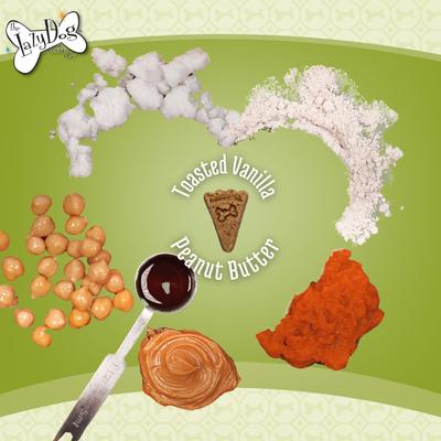 Galletas crujientes horneadas con mantequilla de cacahuete y vainilla tostada sin cereales para perros, con ingredientes limitados, caja de 14 oz