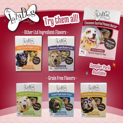 Limited Ingredient Cinnamon Swirled Peanut Butter Crunchy Baked Dog Treats, 14-oz box