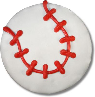 Play Ball Peanut Butter & Honey Assorted Crunchy Dog Treats, 18 count