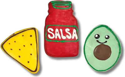 Nacho Pawty Peanut Butter & Honey Assorted Crunchy Dog Treats, 18 count