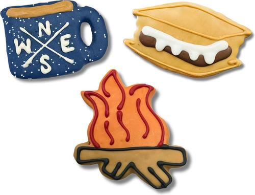 Campfire Delight Peanut Butter & Honey Assorted Crunchy Dog Treats, 18 count