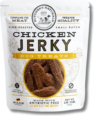 Slow Roasted Pork & Bacon Jerky Dog Treats, 16-oz bag