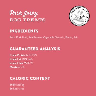 Slow Roasted Pork & Bacon Jerky Dog Treats, 16-oz bag