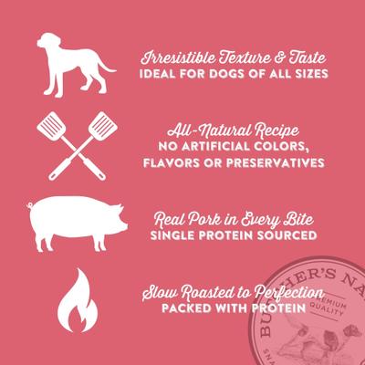 Slow Roasted Pork & Bacon Jerky Dog Treats, 16-oz bag