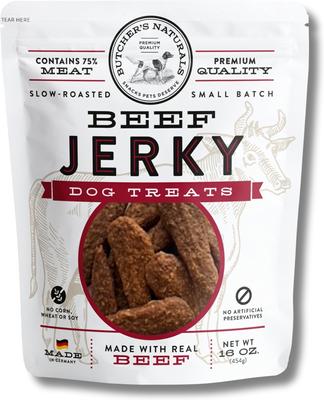 Slow Roasted Salmon Jerky Dog Treats, 16-oz bag