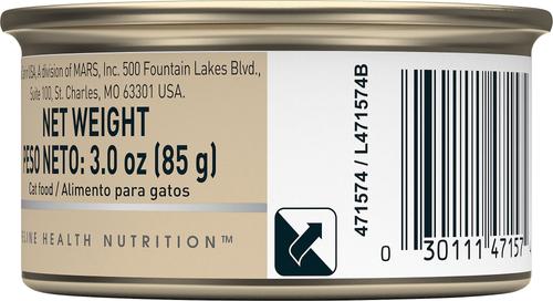 Feline Health Nutrition Spayed/Neutered Thin Slices in Gravy Canned Cat Food, 3-oz, case of 4
