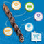 Odor-Free Braided Joint Health Beef Gullet Sticks 12-in Dog Chew